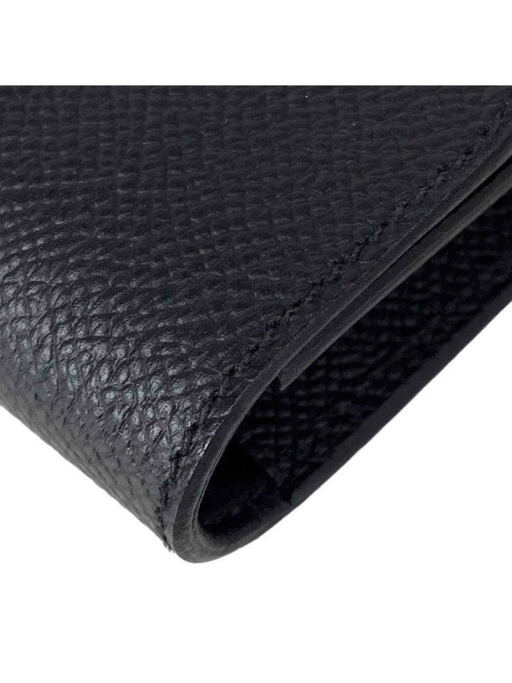 Hermes Wallet Constance Slim Black Gold